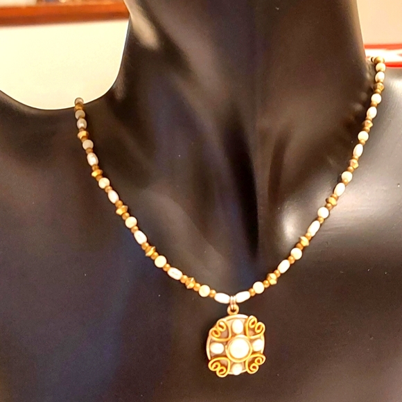 Michal Golan vintage bead necklace - Picture 2 of 9